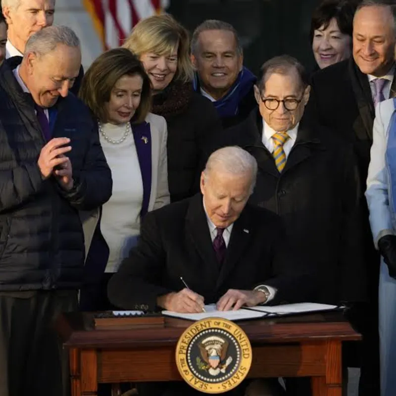 President Biden Signs Bill for Same-Sex/Interracial Marriage into Law.