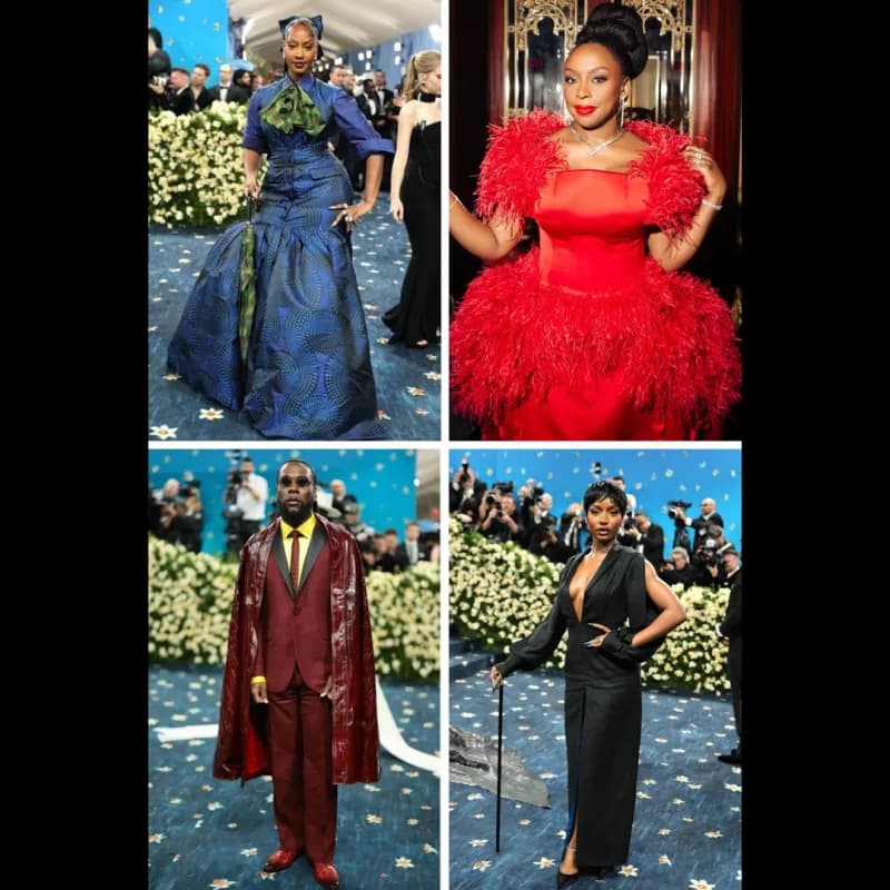 Nigerian Celebrities Turn Heads At 2025 Met Gala