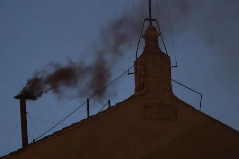 Black Smoke Signals No New Pope Yet After First Conclave Votes